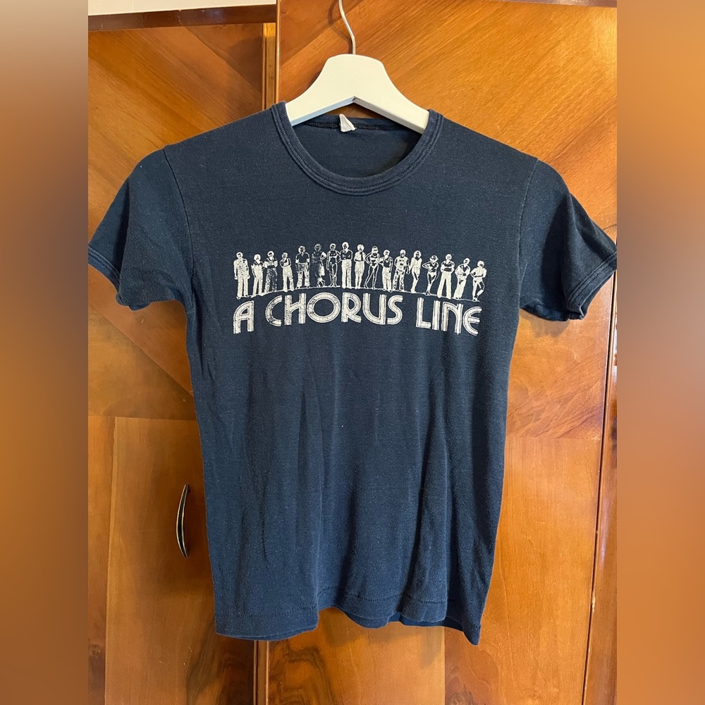 Vintage 1980s A Chorus Line Tshirt